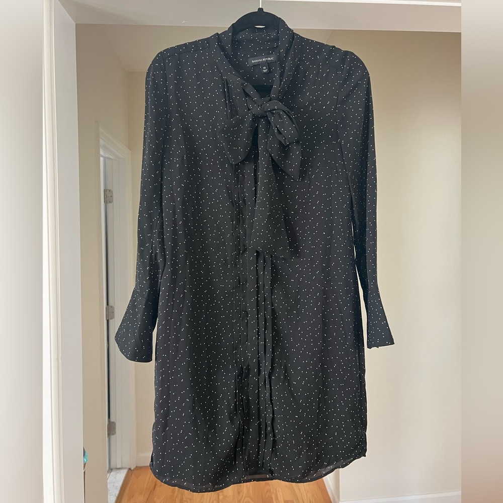 Banana Republic polka dot dress